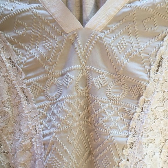 Anthropologie One September mixed media blouse - L - Picture 2 of 6